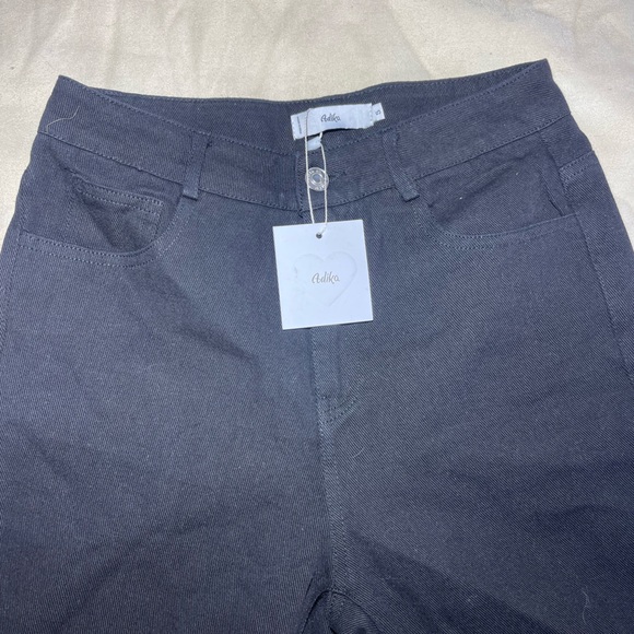 Adika Black Denim with Red Dragon Jeans-Size S NWT - Picture 6 of 8